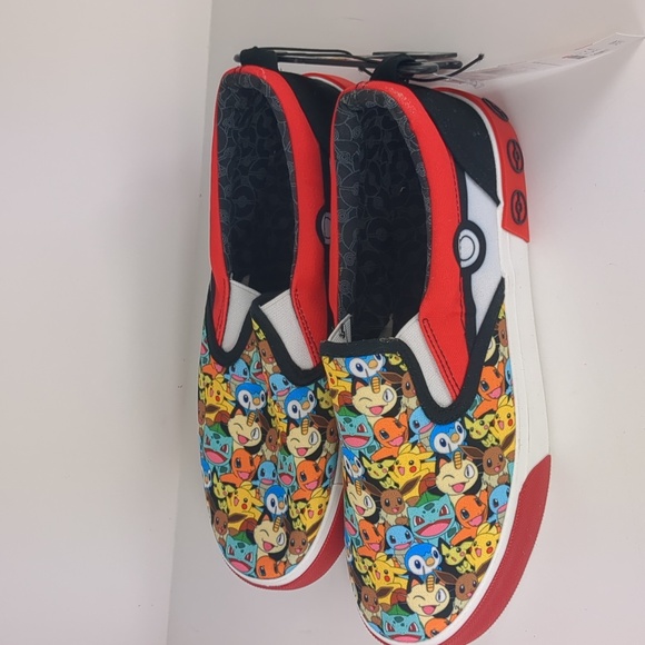 Pokemon Kids Slip-On Canvas Shoes - Picture 3 of 3